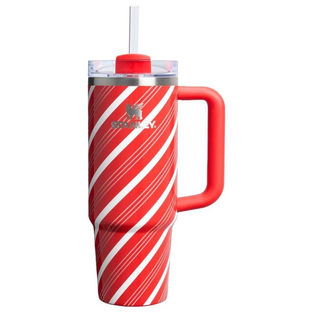 Open Box - Stanley -  30 oz Stainless Steel H2.0 Flow Candy Cane Twist